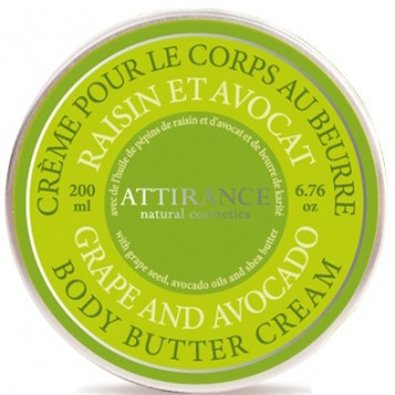 Attirance Grape & Avocado Body Butter Cream - Крем-масло для тела Виноград и Авокадо