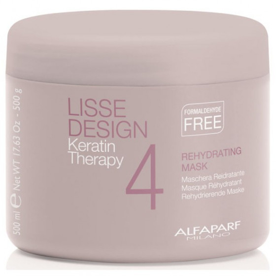 Alfaparf Lisse Design Keratin Therapy Rehydrating Mask - Кератиновая регидрирующа маска