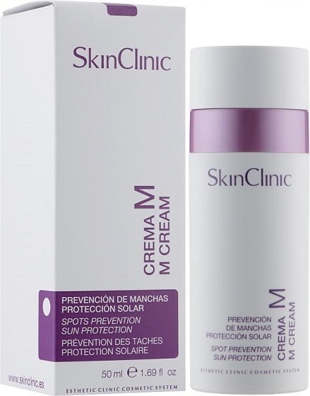 SkinClinic M Sun Protection Cream - Солнцезащитный крем для лица "М" - 1