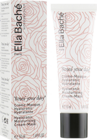 Ella Bache Cream - Masque Hyaluronic Hydratante - Интенсивно увлажняющая розовая крем-маска для лица