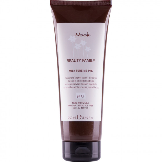 Nook Beauty Family Milk Sublime Pak - Маска питательная для сухих поврежденных волос