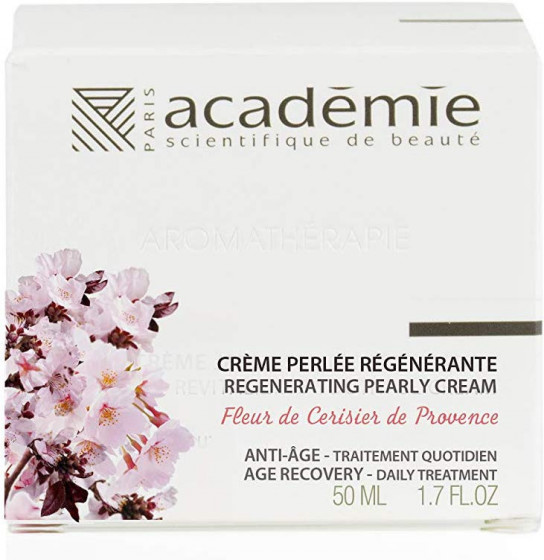 Academie Aromatherapie Regenerating Pearly Cream - Восстанавливающий жемчужный крем "Вишневый цвет Прованса" - 3