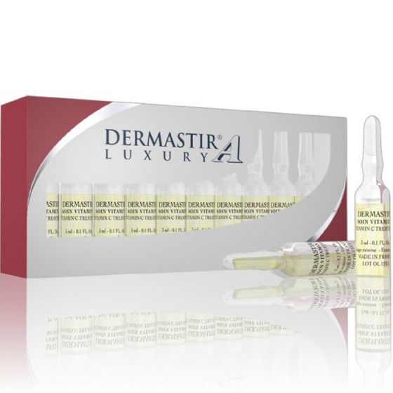 Dermastir Luxury Vitamin C Skincare Ampoule - Косметические ампулы Люкс с витамином С