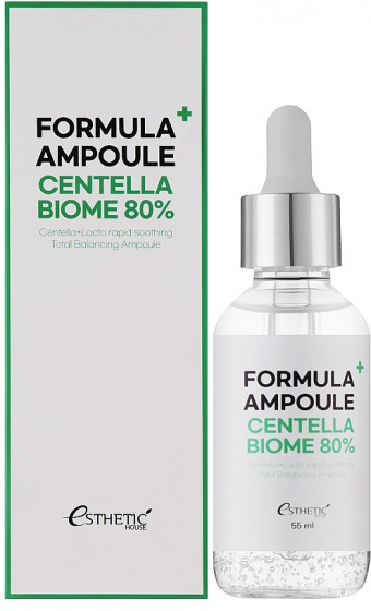 Esthetic House Formula Ampoule Centella Biome 80% - Противовоспалительная сыворотка с экстрактом центеллы - 1