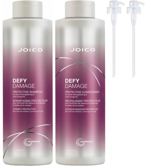Joico Defy Damage Protective Shampoo - Защитный шампунь для укрепления дисульфидных связей и стойкости цвета - 1