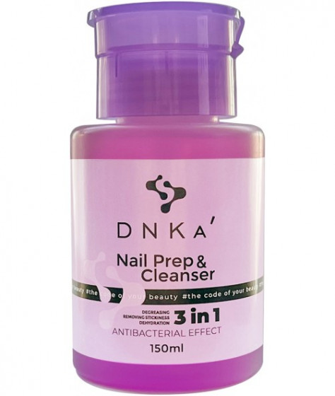 DNKa 3in1 Prep&Cleanser - Средство для дезинфекции, обезжиривания и снятия липкого слоя