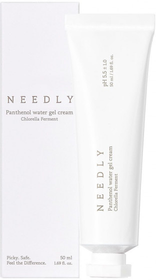 Needly Panthenol Water Gel Cream - Успокаивающий крем - гель с пантенолом