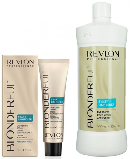 Revlon Professional Blonderful Soft Lightener Cream - Мягкий осветлитель без аммиака - 1