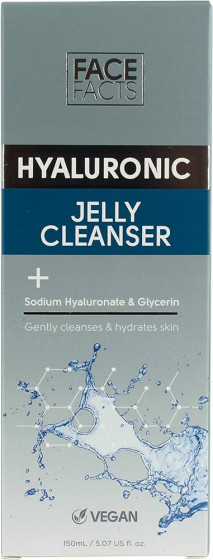 Face Facts Hyaluronic Jelly Cleanser - Желе для очищения кожи лица с гиалуроновой кислотой - 1