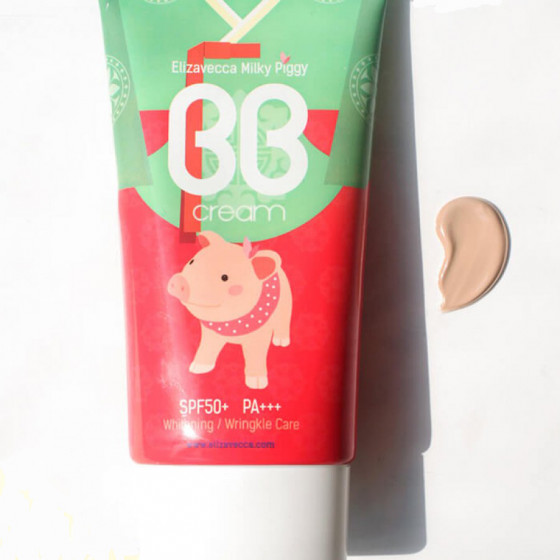 Elizavecca Milky Piggy BB Cream - Увлажняющий ББ крем с гиалуроновой кислотой - 2