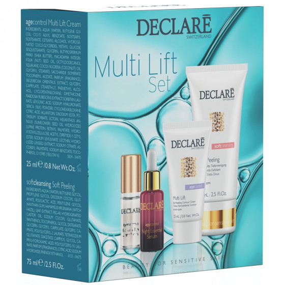 Declare Age Control Active Lifting Set - Набор для лица "Активный лифтинг"