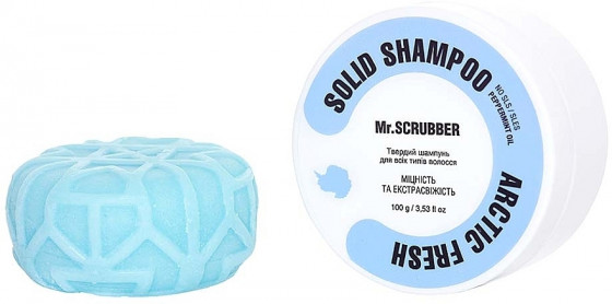 Mr.Scrubber Solid Shampoo Bar "Artic Fresh" - Твердий шампунь - 1