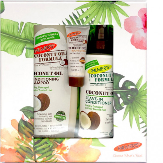 Palmer's Coconut Oil Formula Set - Подарочный набор для волос "Масло кокоса"