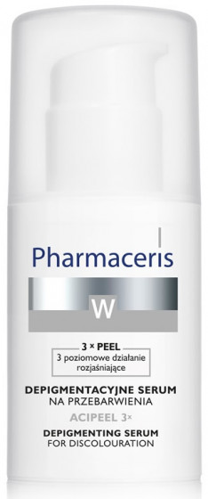 Pharmaceris W Acipeel 3x - Лечебная ночная сыворотка для депигментации кожи