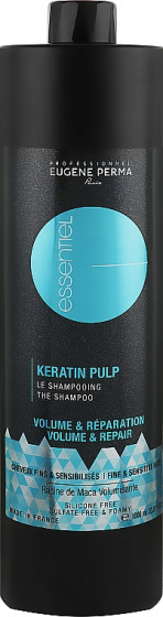 Eugene Perma Essentiel Keratin Pulp Control Volume&Repair - Шампунь для объема тонких и поврежденных волос