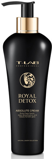 T-LAB Professional Royal Detox Absolute Cream - Крем для детоксикации лица, рук и тела