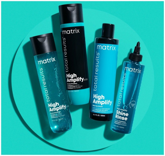 Matrix Total Results High Amplify Shine Rinse - Ламелярная вода для придания блеска волосам - 3