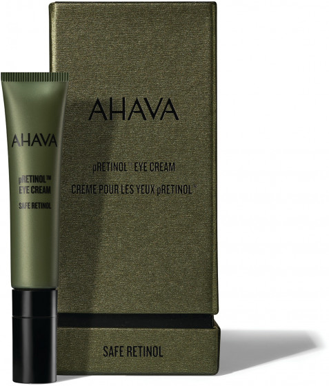 Ahava Safe Retinol pRetinol Eye Cream - Крем под глаза с безопасным ретинолом