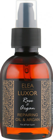 Elea Professional Rose & Organ Reparing Oil & Argan - Масло для нормальных волос