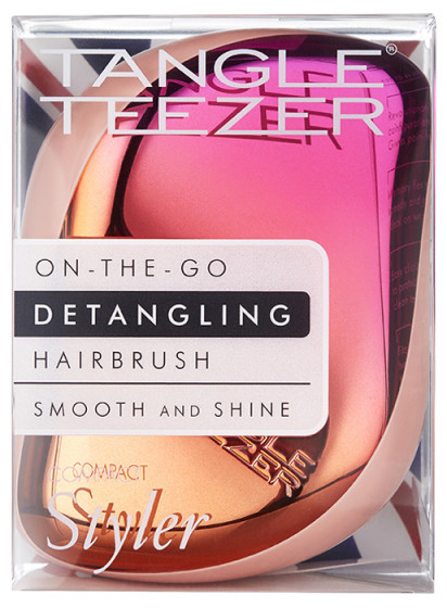 Tangle Teezer Compact Styler Cerise Pink Ombre - Расческа для волос - 6