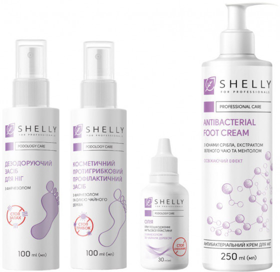 Shelly Long-acting Deodorant for Feet with Farnesol - Дезодорирующее средство для ног пролонгированного действия с фарнезолом - 5