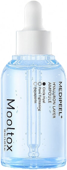 Medi Peel Hyaluronic Acid Layer Mooltox Ampoule - Ультраувлажняющая сыворотка для лица