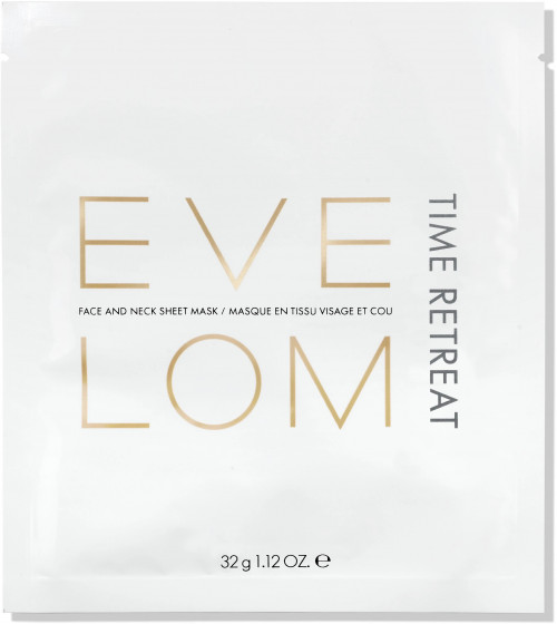 Eve Lom Time Retreat Sheet Mask - Маска-саше для лица