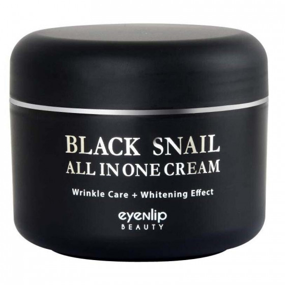 Eyenlip Black Snail All In One Cream - Крем для лица с муцином черной улитки