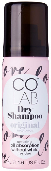 Colab Original Dry Shampoo - Сухой шампунь для волос "Роза и бергамот"