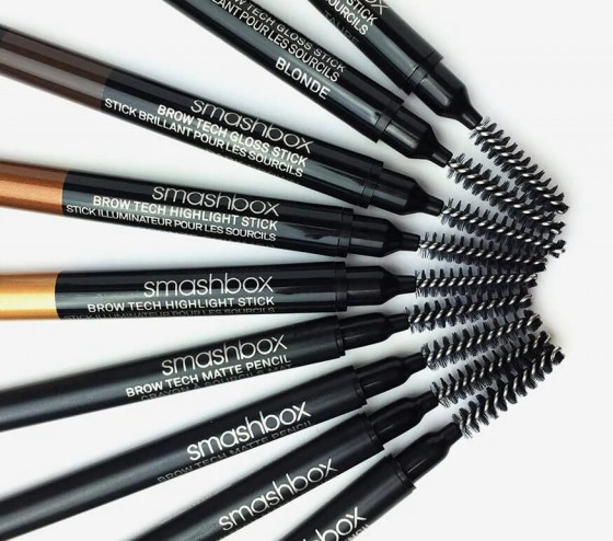 Smashbox Brow Tech Matte Pencil - Карандаш для бровей со щеточкой - 3