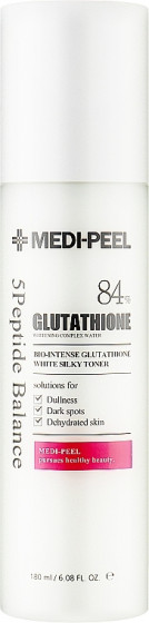 Medi Peel Bio Intense Glutathione White Silky Toner - Осветляющий тонер для лица с глутатионом