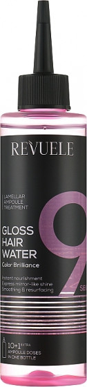 Revuele Gloss Hair Water Color Brilliance - Вода для блеска волос "Яркость цвета"