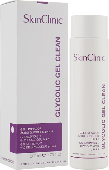 SkinClinic Glycolic Gel Clean - Очищающий гликолевый гель для лица - 1