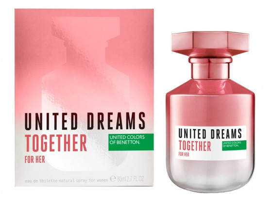 United Colors of Benetton United Dreams Together For Her - Туалетная вода - 1