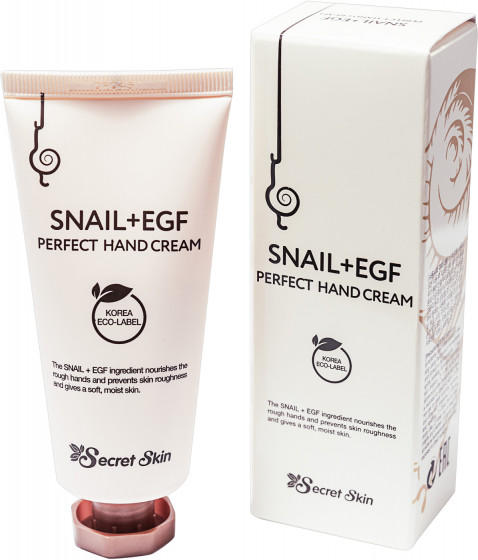 Secret Skin Snail+Egf Perfect Hand Cream - Крем для рук с муцином улитки