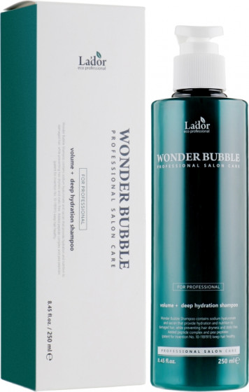 La'dor Wonder Bubble Shampoo - Увлажняющий шампунь для объема и гладкости волос