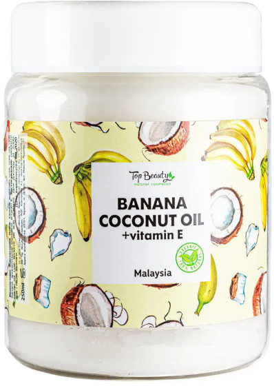 Top Beauty Banana Coconut Oil - Масло кокосовое рафинированное (банан)