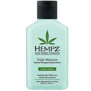 Hempz Triple Moisture Herbal Whipped Body Creme - Нежный увлажняющий крем для тела тройного действия