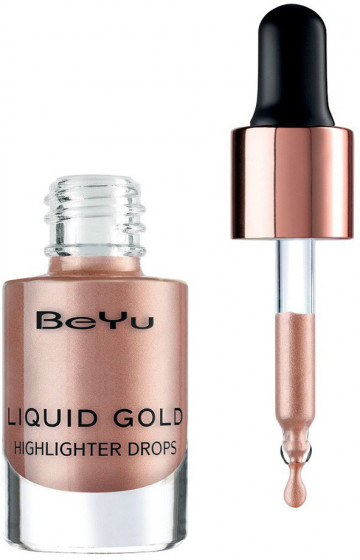 BeYu Liquid Gold Highlighter Drops - Хайлайтер для лица - 1