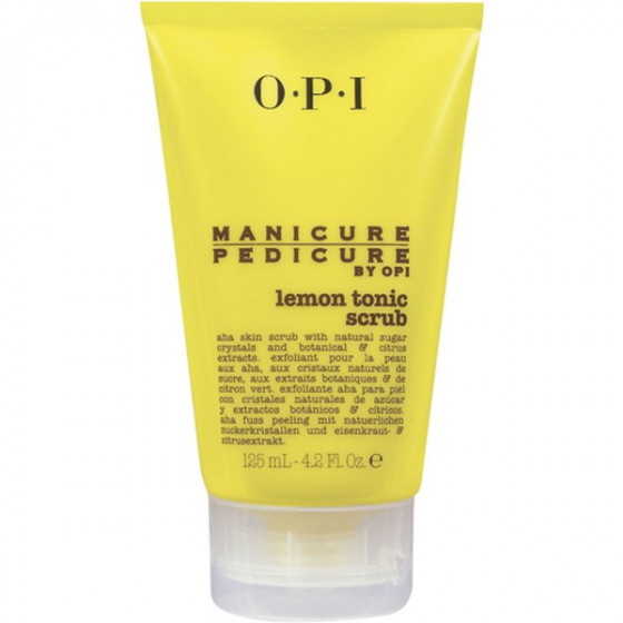 OPI Manicure/Pedicure Lemon Tonic Scrub - Скраб для рук и ног "Лимонный тоник"