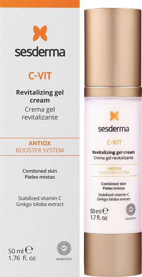 Sesderma C-Vit Revitalizing Cream Gel - Ревитализирующий крем-гель с витамином C для лица - 1