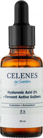 Celenes Hyaluronic Acid 2% + Ferment Active Gojiberry - Увлажняющая сыворотка с гиалуроновой кислотой