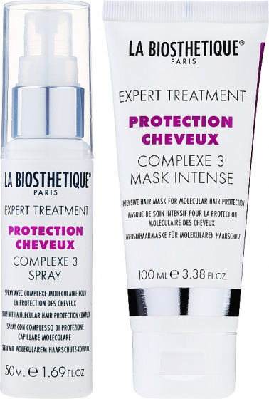 La Biosthetique Protection Cheveux Complexe 3 Set Intense Action 2 Phases - Набор для волос интенсивного действия: Спрей + Маска - 1