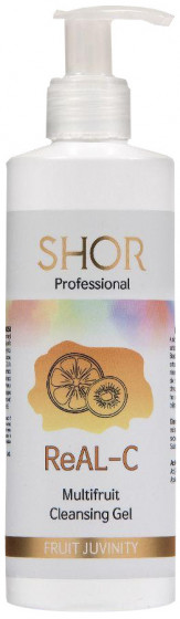 Shor Cosmetics Real-C MultiFruit Cleansing Gel - Мультифруктовый очищающий гель для лица