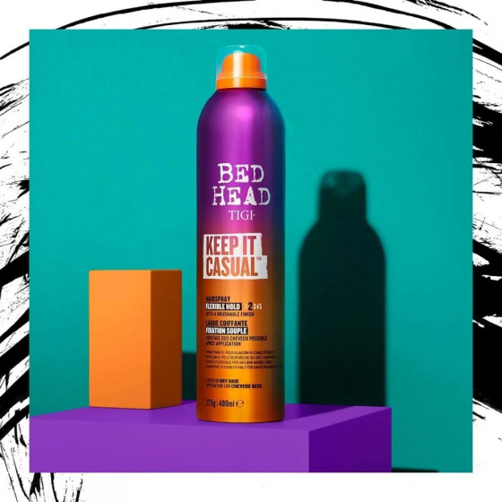 Tigi Bed Head Keep It Casual Hairspray - Лак для волос средней фиксации - 1