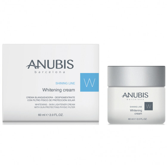 Anubis Shining Line Whitening Cream (sun block) - Осветляющий крем для лица