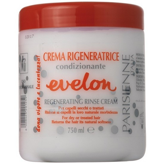 Black Professional Line Evelon Regenerating Rinse Cream White - Восстанавливающая маска для сухих волос белая 