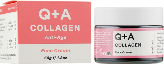 Q+A Collagen Face Cream - Крем для лица с коллагеном - 1