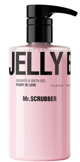 Mr.Scrubber Jelly Bubbles Shower & Bath Gel "Peony in Love" - Гель для душа