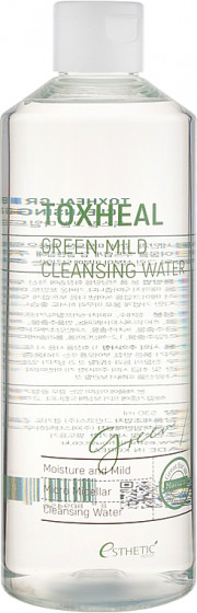 Esthetic House Toxheal Green Mild Cleansing Water - Мицеллярная вода для снятия макияжа